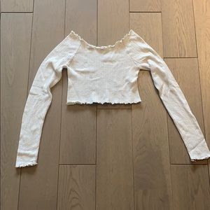 Off the shoulder Free people crop